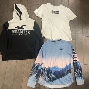 Hollister lot size Lg, XL